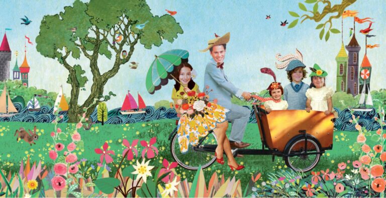 Origineel uniek feest vintage retro poesie nostalgie gezellig vrolijk kleurrijk stoer schattig nostalgisch fantasie creatief art kunst illustratie illustration festival foodtruck bakfiets op de fiets achterop reuzenrad amsterdam rotterdam kijkplaat zoekprent zoekplaat zoekboek kinderboek festival reizen gepersonaliseerd Bloemen dieren bootje gezin familie portret Huwelijk trouwen trouwfeest huwelijksfeest liefdesfeest Gay homo homohuwelijk lesbisch tweevrouwen tweemannen samelove LHTB gay huwelijkskaarten bolide VW kever trouwauto trouwlocatie familieportret