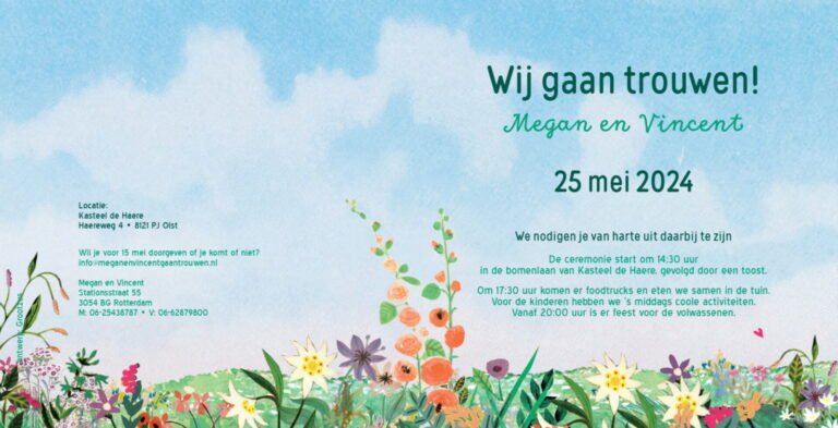 Origineel uniek feest vintage retro poesie nostalgie gezellig vrolijk kleurrijk stoer schattig nostalgisch fantasie creatief art kunst illustratie illustration festival foodtruck bakfiets op de fiets achterop reuzenrad amsterdam rotterdam kijkplaat zoekprent zoekplaat zoekboek kinderboek festival reizen gepersonaliseerd Bloemen dieren bootje gezin familie portret Huwelijk trouwen trouwfeest huwelijksfeest liefdesfeest Gay homo homohuwelijk lesbisch tweevrouwen tweemannen samelove LHTB gay huwelijkskaarten bolide VW kever trouwauto trouwlocatie familieportret