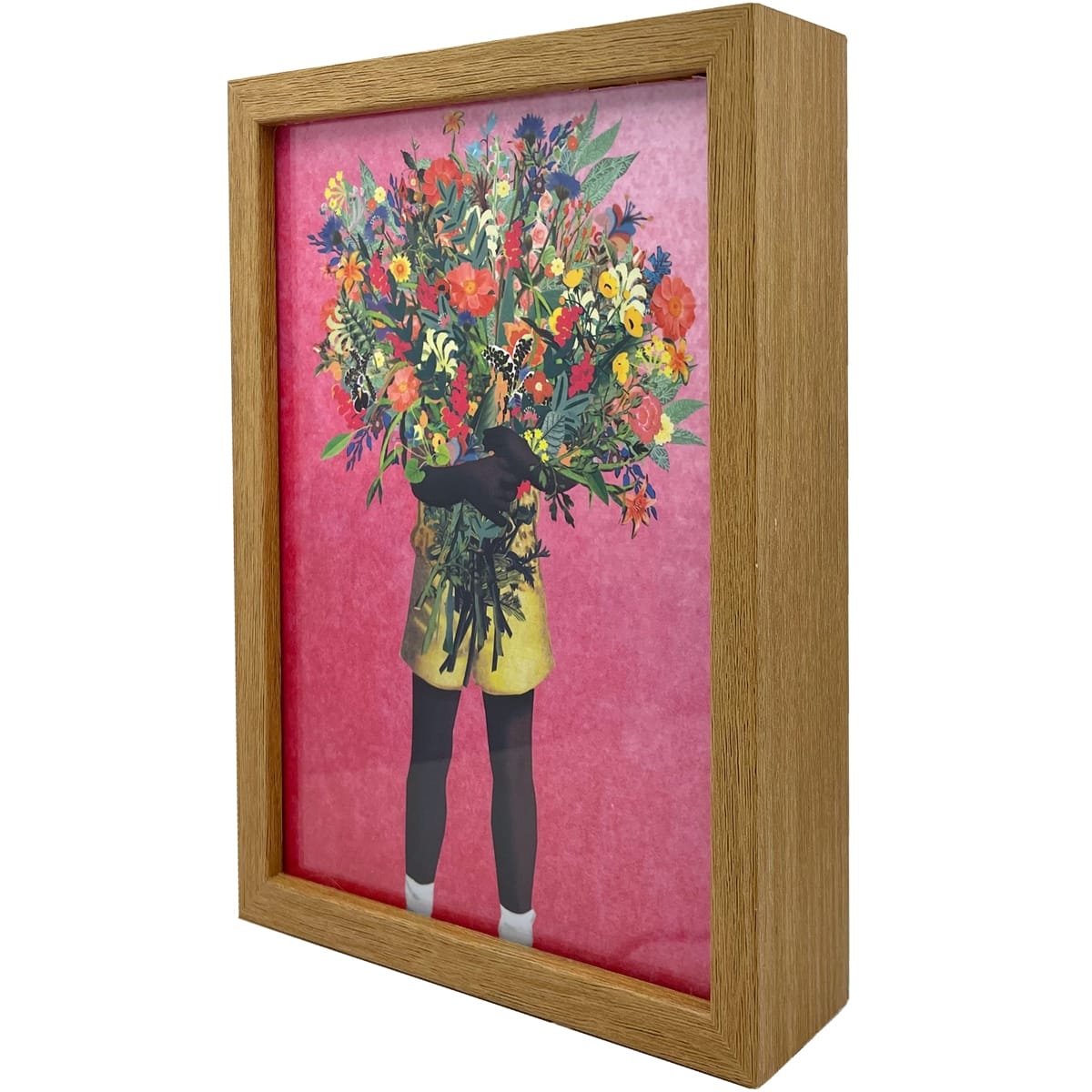 lampje voor de kinderkamer met zomerse parade van vrolijke dieren