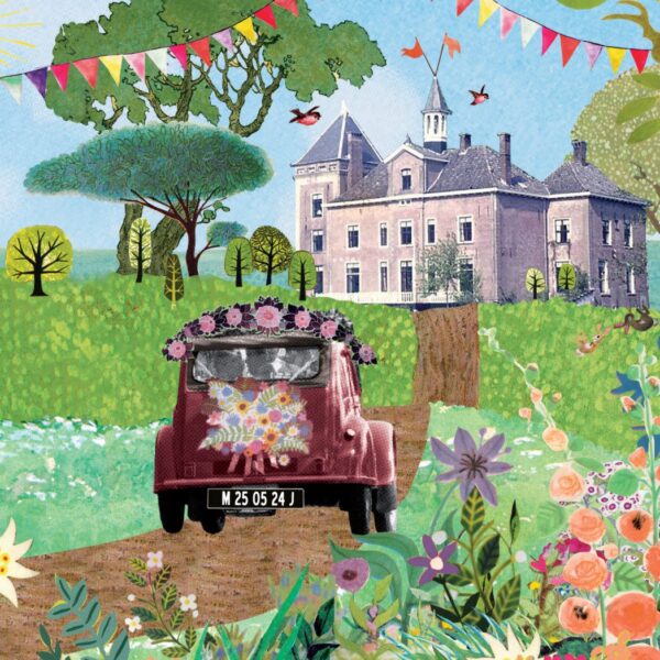 Origineel uniek feest vintage retro poesie nostalgie gezellig locatie trouwlocatie liefdespad weg trouwauto uniek vrolijk kleurrijk stoer schattig nostalgisch fantasie creatief art kunst illustratie illustration festival foodtruck reuzenrad amsterdam rotterdam kijkplaat zoekprent zoekplaat zoekboek kinderboek festival reizen gepersonaliseerd Bloemen dieren bootje gezin familie portret Huwelijk trouwen trouwfeest huwelijksfeest liefdesfeest Gay homo homohuwelijk lesbisch tweevrouwen tweemannen samelove LHTB gay huwelijkskaarten bolide VW kever trouwauto trouwlocatie familieportret