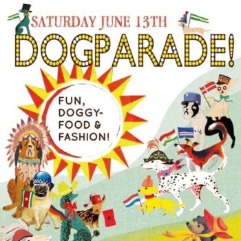 hondenparade dogparade rotterdam mieke van der linden rotterdam festivals illustratie collage professioneel grootzus hond dog baasjes humans optocht poolparty honden karaoke puppy Dit evenement is een ode aan de veelzijdige relatie tussen de mens en zijn beste vriend, de loyale metgezel, de trouwe viervoeter. In al zijn soorten, maten, en rassen. Van vuilnisbak tot Koningspoedel. hondenshow festival museum Halloween theater rotterdam galerie schilderijen kunst portretten