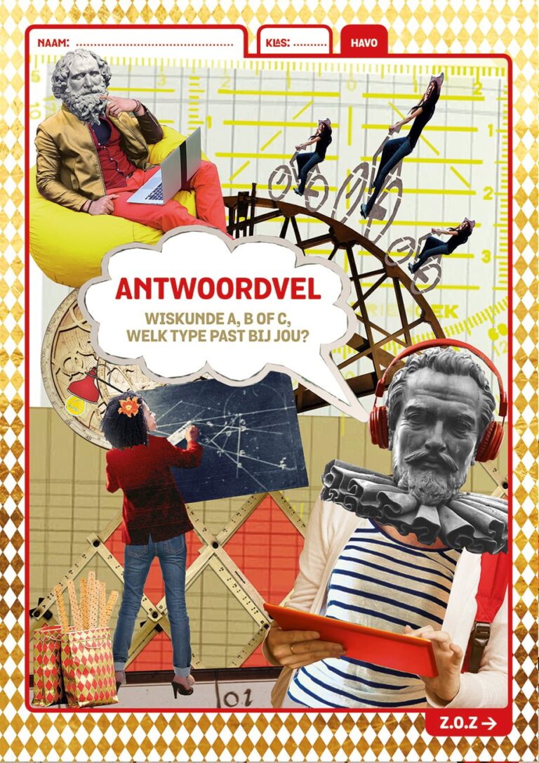 educatieve illustraties voor lesmateriaal museum boerhaave over wiskunde abc