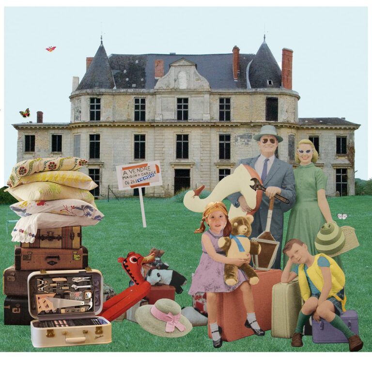 Grootzus maakte voor En France magazine collage illustraties over al het moois dat Frankrijk te bieden heeft: reizen, mode, wonen, cultuur, lekker eten, wijnen en lichaamsverzorging.Onderwerpen die op het lijf geschreven zijn voor levensgenieters en/of Frankrijk-liefhebbers.