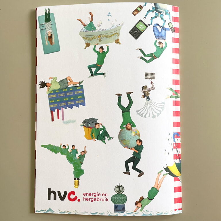 illustraties voor het boekje de groene bende met tips en weetjes over duurzaamheid energie en afval voor jongeren