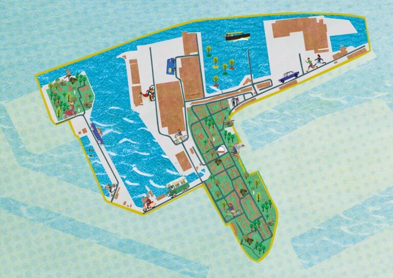 beschermd stadsgezicht stadsontwikkeling gemeente rotterdam plattegrond portret architectuur gebouwen iconen historisch typisch toonaangevend typerend gevels structuren stadsgezicht monument beeldkwaliteit stedenbouw architectuur collage illustratie professioneel Grootzus sfeervol vrolijk onderzeebootloods scheepsbouwloods scheepsbouw academie bouwkunst poortgebouw dokloodsen quarantainegebouw rotterdam zuid