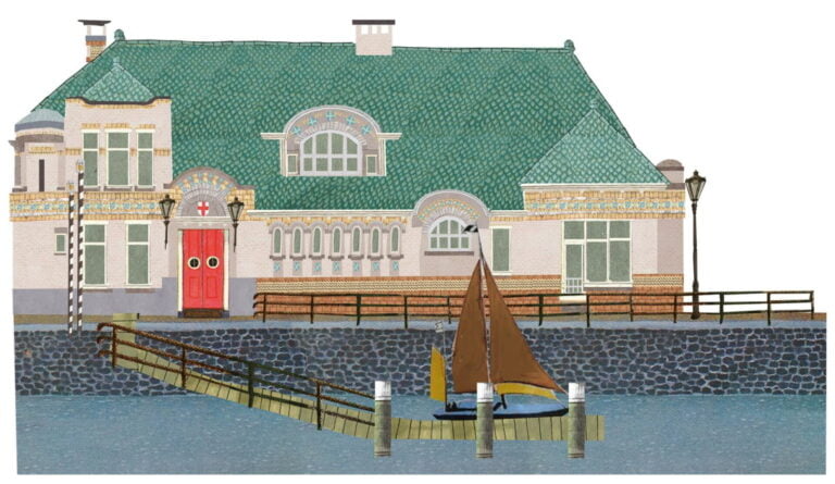 beschermd stadsgezicht stadsontwikkeling gemeente rotterdam plattegrond portret architectuur gebouwen iconen historisch typisch toonaangevend typerend gevels structuren stadsgezicht monument beeldkwaliteit stedenbouw architectuur collage illustratie professioneel Grootzus sfeervol vrolijk Scheepvaartkwartier westerkade koningin Emma plein westelijk handelsterrein scheepstimmermanslaan Noorse kerk calandstraat de maas atlanticus Euromast het park klassiek historisch