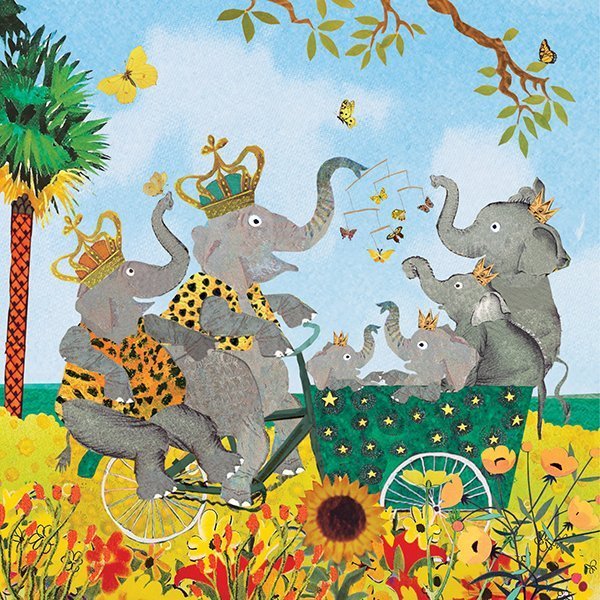 Geboortekaartje, aankondiging, announcement, birth, kaartje, birthcard, card, baby, babycard, Origineel, uniek, feest, vintage, retro, poesie, nostalgie, gezellig, vrolijk, grappig, kleurrijk, stoer, schattig, nostalgisch, fantasie, creatief, art, kunst, illustratie, illustration, kijkplaat, zoekprent, zoekplaat, zoekboek, kinderboek, prentenboek, festival reizen, gepersonaliseerd, Bloemen, dieren, broer, zus, kindje, meisje, jongen, genderneutraal, gender, neutraal, cultuur, inclusief, grote broer grote zus, siblings, grootbroer, olifant, Olli, familie, gezin, bakfiets, bakfietsmoeders, vlinders, zomer, zonnebloem, palm, palmbomen, geel, vierde kind,