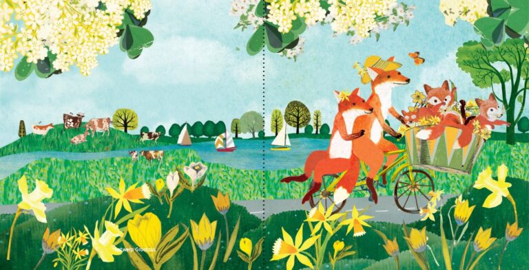 Geboortekaartje, aankondiging, announcement, birth, kaartje, birthcard, card, baby, babycard, Origineel, uniek, feest, vintage, retro, poesie, nostalgie, gezellig, vrolijk, grappig, kleurrijk, stoer, schattig, nostalgisch, fantasie, creatief, art, kunst, illustratie, illustration, kijkplaat, zoekprent, zoekplaat, zoekboek, kinderboek, prentenboek, festival reizen, gepersonaliseerd, Bloemen, dieren, broer, zus, kindje, meisje, jongen, genderneutraal, gender, neutraal, cultuur, inclusief, grote broer grote zus, siblings, grootbroer, vos, vosjes, familie, gezin, bakfiets, bakfietsmoeders, vlinders, derde kind, lente, narcis, geel, tulp, krokus, bloesem, meer, rivier ,zwanger, warm, zoet