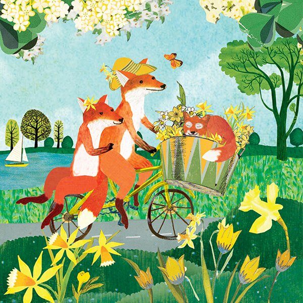 Geboortekaartje, aankondiging, announcement, birth, kaartje, birthcard, card, baby, babycard, Origineel, uniek, feest, vintage, retro, poesie, nostalgie, gezellig, vrolijk, grappig, kleurrijk, stoer, schattig, nostalgisch, fantasie, creatief, art, kunst, illustratie, illustration, kijkplaat, zoekprent, zoekplaat, zoekboek, kinderboek, prentenboek, festival reizen, gepersonaliseerd, Bloemen, dieren, broer, zus, kindje, meisje, jongen, genderneutraal, gender, neutraal, cultuur, inclusief, grote broer grote zus, siblings, grootbroer, vos, vosjes, familie, gezin, bakfiets, bakfietsmoeders, vlinders, eerste kind, lente, narcis, geel, tulp, krokus, bloesem, meer, rivier ,zwanger, warm, zoet