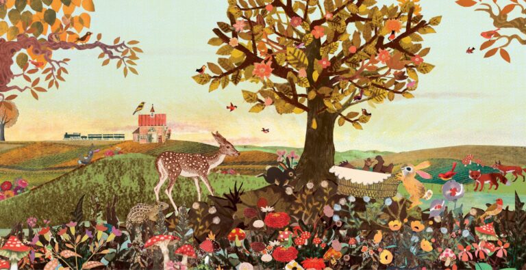 Geboortekaartje aankondiging announcement birth kaartje birthcard card baby babycard Origineel uniek feest vintage retro poesie nostalgie gezellig vrolijk kleurrijk stoer schattig nostalgisch fantasie creatief art kunst illustratie illustration kijkplaat zoekprent zoekplaat zoekboek kinderboek festival reizen gepersonaliseerd Bloemen dieren broer zus kindje meisje jongen genderneutraal gender neutraal cultuur huidskleur zwart donker Turks Chinees halfbloed Marokkaans Aziatisch Surinaams Antilliaans Landschap bos bosdieren konijn das hert Bambi hertjes vos vosje uil haas romantisch poesie nazomer gezellig warm sunset