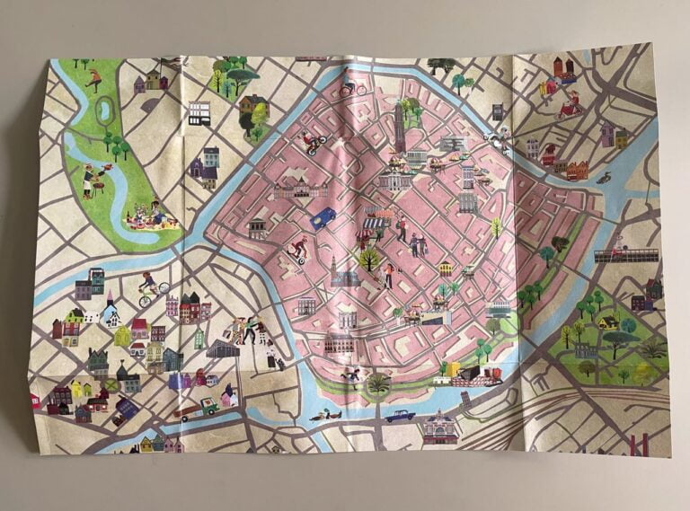 illustraties voor studenten city guide groningen