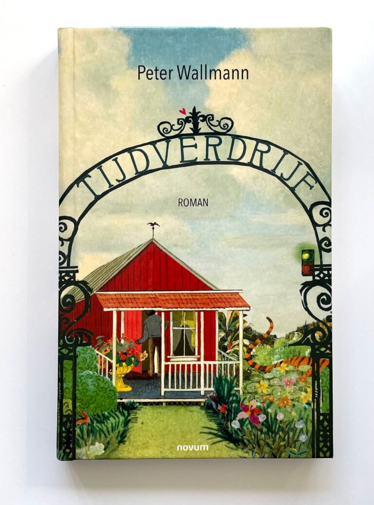 omslag ontwerp en illustratie voor 8216tijdverdrijf8217 van nico haasbroek pseudoniem peter wallmann