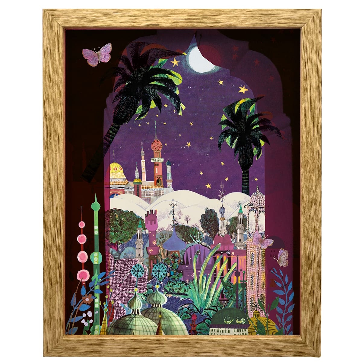 sfeervol en kleurrijk lampje met prachtige 1001 nacht