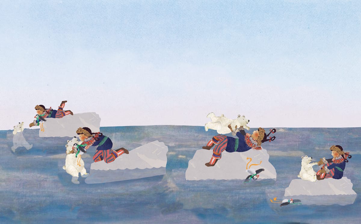 Hoe Anouk een ijsbeer redde