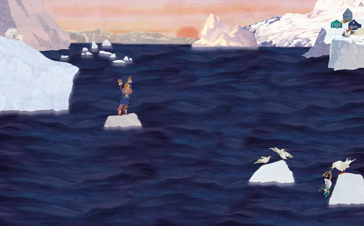 Hoe Anouk een ijsbeer redde